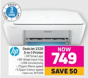 HP Deskjet 2320 3 In 1 Printer