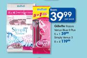 Gillette Simply Venus3 8+4-Per Pack