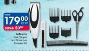 Safeway Hair Clipper And Nose Hair Trimmer Set-Per Set