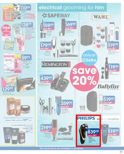 Clicks : You Pay Less (17 Dec - 30 Dec 2019), page 11