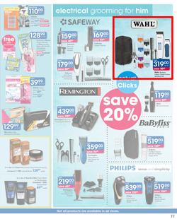 Clicks : You Pay Less (17 Dec - 30 Dec 2019), page 11