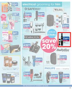 Clicks : You Pay Less (17 Dec - 30 Dec 2019), page 11