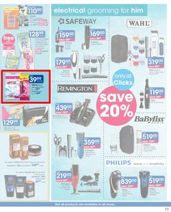 Clicks : You Pay Less (17 Dec - 30 Dec 2019), page 11