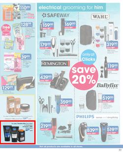 Clicks : You Pay Less (17 Dec - 30 Dec 2019), page 11