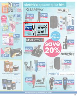 Clicks : You Pay Less (17 Dec - 30 Dec 2019), page 11