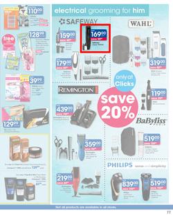 Clicks : You Pay Less (17 Dec - 30 Dec 2019), page 11