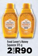 Food Lover's Honey Squeeze-For 2 x 375g
