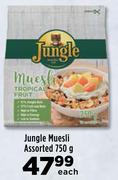 Jungle Muesli Assorted-750g Each