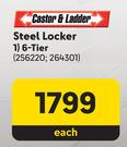Castor & Ladder Steel Locker 6 Tier-Each