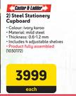 Castor Steel Stationery Cupboard-Each
