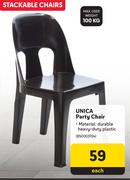 Unica Party Chair-Each