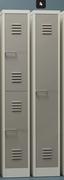 Castor & Ladder Steel Locker Single Tier-Each