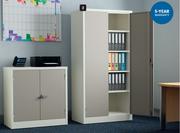 Castor Steel Stationery Cupboard-Each