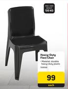 Heavy Duty Flexi Chair-Each