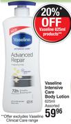 Vaseline Intensive Care Body Lotion-625ml Assorted