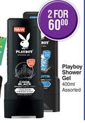 Playboy Shower Gel Assorted-For 2 x 400ml