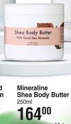 Mineraline Shea Body Butter-250ml