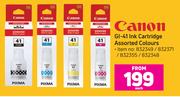 Canon GI-41 Ink Cartridge Assorted Colours-Each