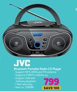 JVC Bluetooth Portable Radio CD Player