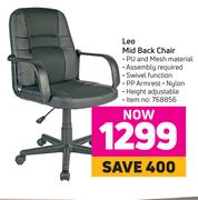 Leo Mid back Chair