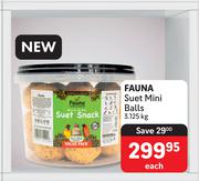 Fauna Suet Mini Balls-3.125kg Each