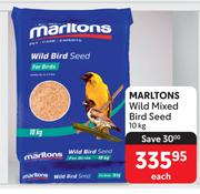 Marltons Wild Mixed Bird Seed-10kg Each