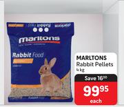 Marltons Rabbit Pellets-4kg Each