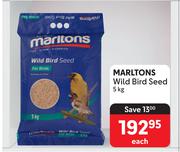 Marltons Wild Bird Seed-5Kg Each