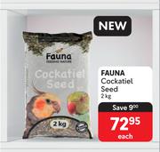 Fauna Cockatiel Seed-2kg Each