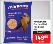 Marltons Garden Bird Mix Seed-8Kg Each