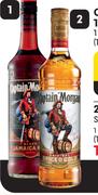 Captain Morgan Black Jamaica Rum-750ml Each