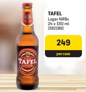 Tafel Lager NRB's-24 x 330ml Per Case