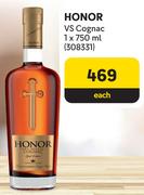Honor VS Cognac-750ml Each