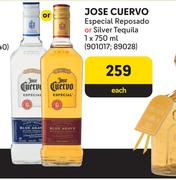 Jose Currvo Especial Reposado Or Silver Tequila-750ml Each