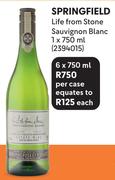 Springfield Life From Stone Sauvignon Blanc-6 x 750ml