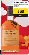 Monkey Shoulder Blended Malt Scotch Whisky-750ml Each