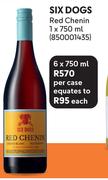 Six Dogs Red Chenin-6 x 750ml