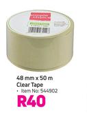Simple Choice Clear Tape-48mm x 50m