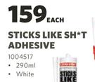 Alcolin Sticks Like Sh*t Adhesive (White)-290ml Each