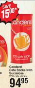 Canderel Cafe Sticks With Sucralose-200 Cafe Sticks