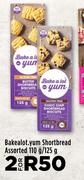 Bakealot Yum Shortbread Assorted-For 2 x 110g/125g