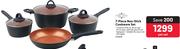 Home Living 7-Piece Non-Stick Cookware Set 451929-Per Set
