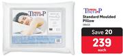 Thera P Standard Moulded Pilow 38432-Each