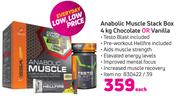 SSA Anabolic Muscle Stack Box (Chocolate Or Vanilla)-4kg Each