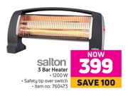 Salton 3 Bar Heater