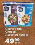 Clover Feta Cheese Assorted-400g Each