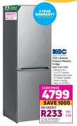 KIC 239 L Bottom Freezer Metallic Fridge KBF 525/ 1 ME