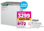 Univa 210 L Chest Freezer
