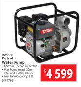 Ryobi Petrol Water Pump RWP-80
