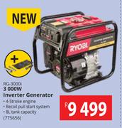 Ryobi 3000W Inverter Generator RG-3000i